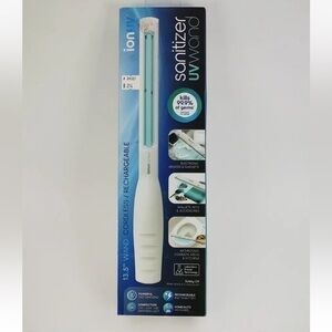 IonUV Sanitation Wand Rechargeable Fast Sanitizing UVwand 13.5”